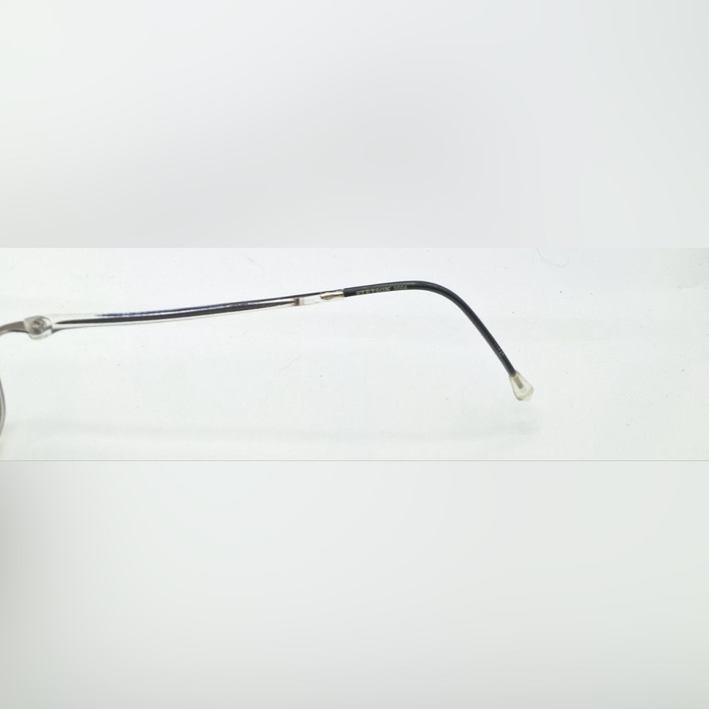 Stetson 9004 Silver Oval Half-Rim Sunglasses Frames Only - Picture 6 of 7